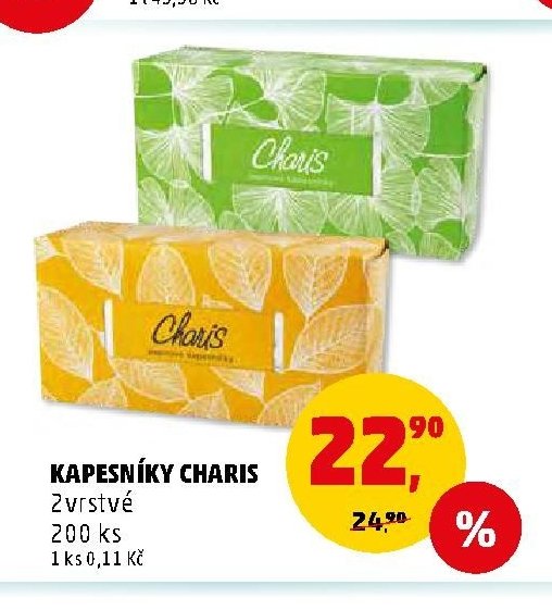 Kapesníky Charis