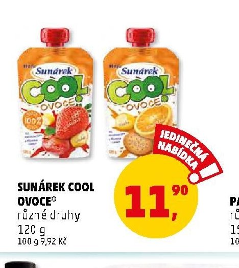Sunárek Cool ovoce