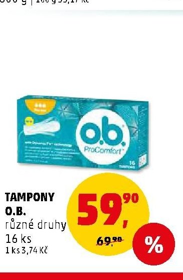Tampony O.B.