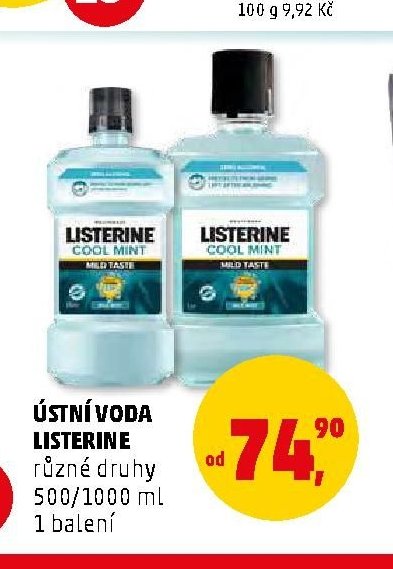 Ústní voda Listerine