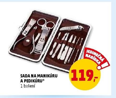 SADA NA MANIKÚRU A PEDIKÚRU