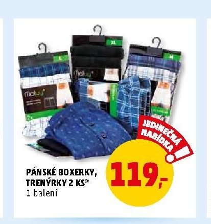 Pánské boxerky, trenýrky 2 ks