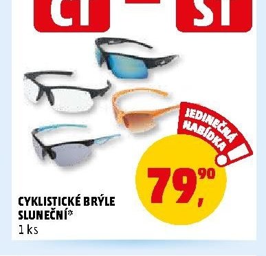 Cyklistické brýle sluneční
