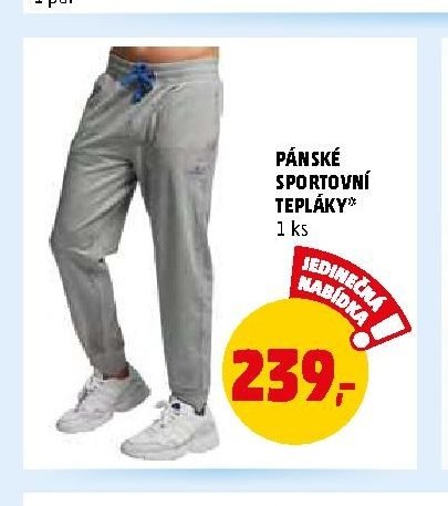 Pánské sportovní tepláky