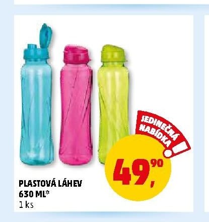 Plastová láhev 630 ml