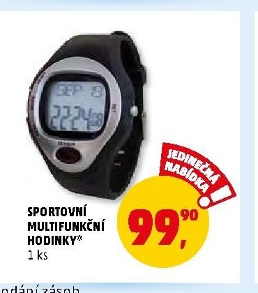Sportovní multifunkční hodinky