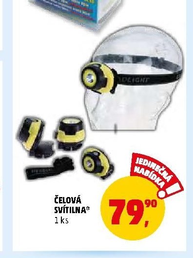 Čelová svítilna
