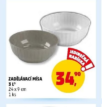 Zadělávací mísa 3 l