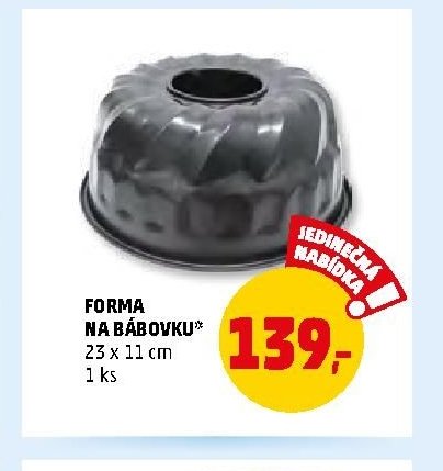 Forma na bábovku