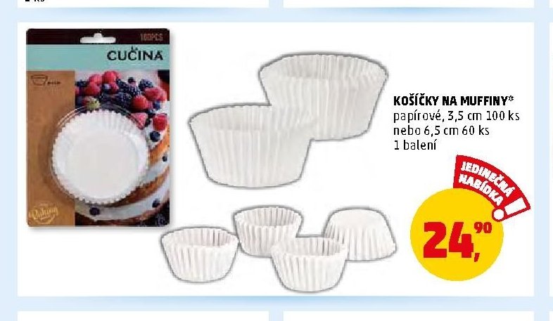 Košíčky na muffiny