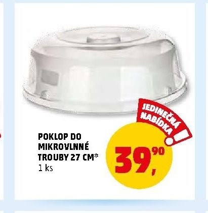 Poklop do mikrovlnné trouby 27 cm