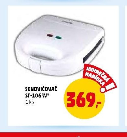 Sendvičovač ST-106 W