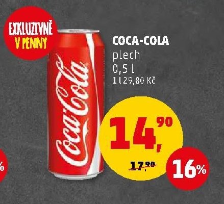 Coca-Cola plech