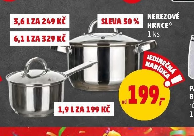 Nerezové hrnce