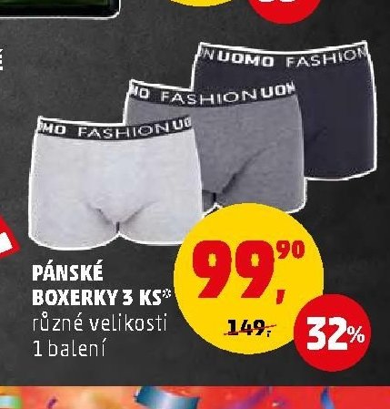 Pánské boxerky 3 ks