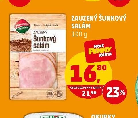 Zauzený šunkový salám