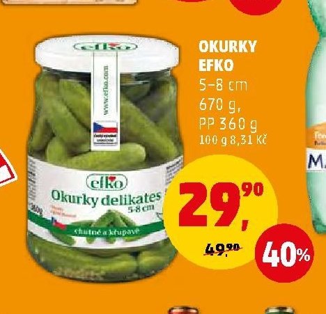 Okurky Efko