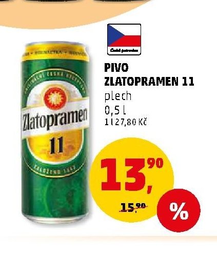 Pivo Zlatopramen 11