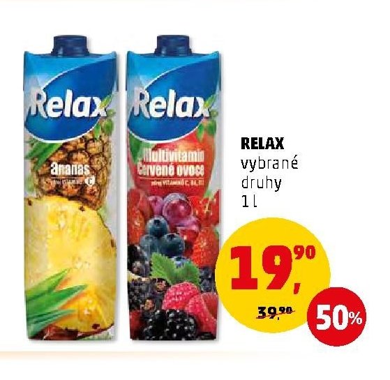 Relax vybrané druhy