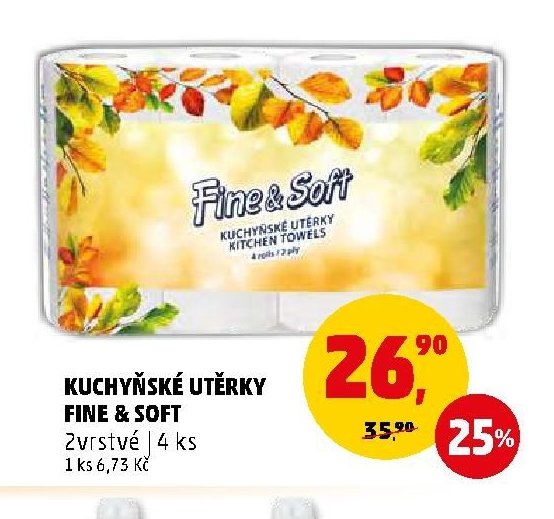 Kuchyňské utěrky Fine & Soft