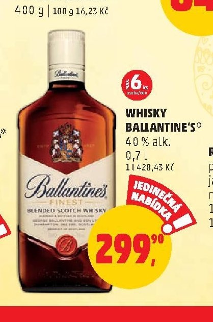 Whisky Ballantine's