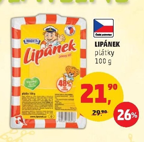 Lipánek plátky