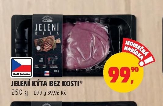 JELENÍ KÝTA BEZ KOSTI