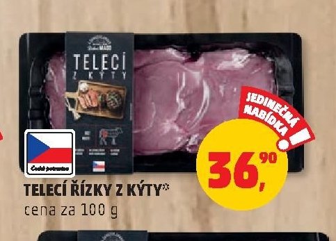 TELEČÍ ŘÍZKY Z KÝTY