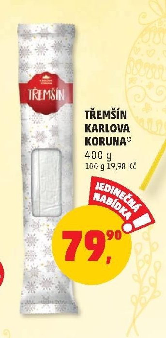 TŘEMŠÍN KARLOVA KORUNA