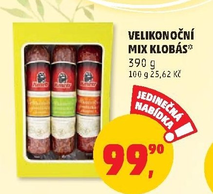 VELIKONOČNÍ MIX KLOBÁS