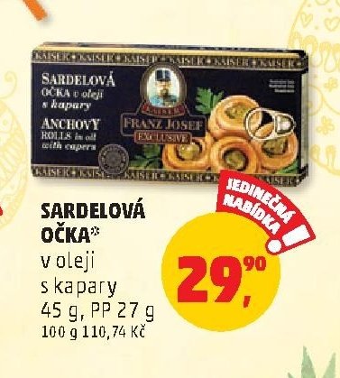 SARDELOVÁ OČKA