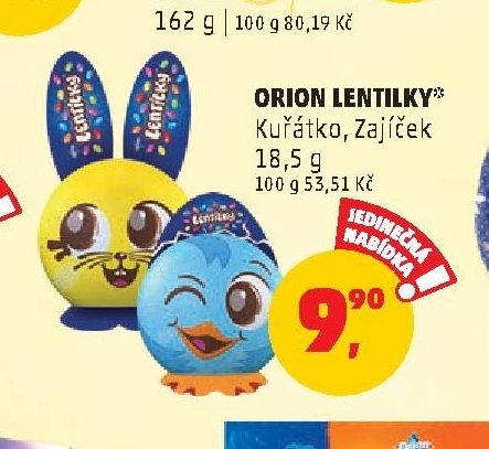 Orion Lentilky