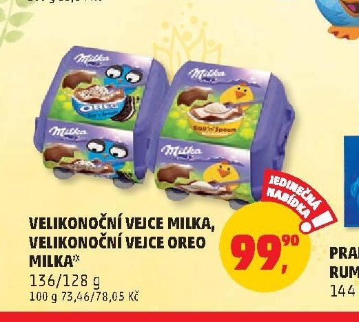 Velikonoční vejce Milka/Oreo