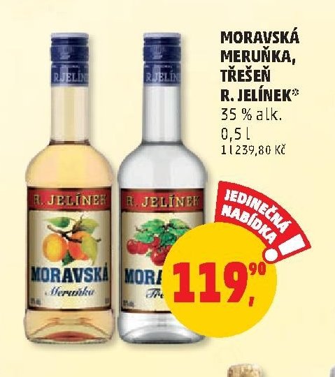 Moravská meruňka, třešeň R. Jelínek