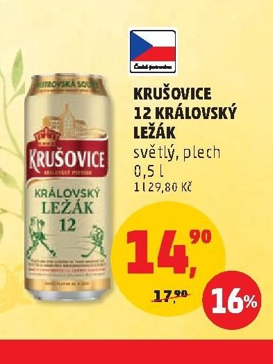 Krušovice 12 Královský ležák