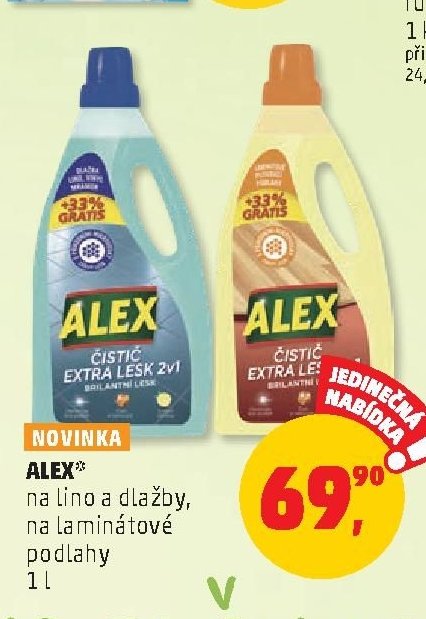 ALEX na lino a dlažby