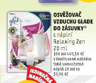 OSVĚŽOVAČ VZDUCHU GLADE