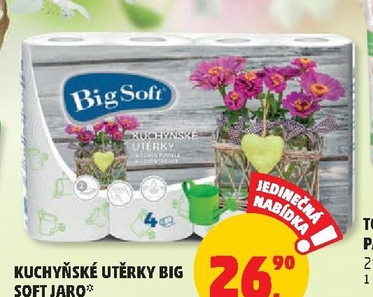 Kuchyňské utěrky Big Soft Jaro