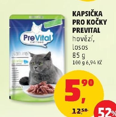 Kapsička pro kočky PreVital