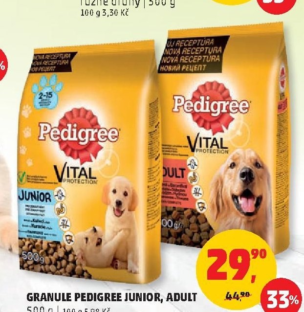 Granule Pedigree Junior, Adult