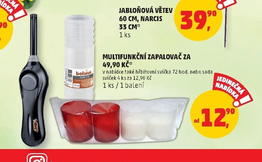 MULTIFUNKČNÍ ZAPALOVAČ ZA 49,90 KČ