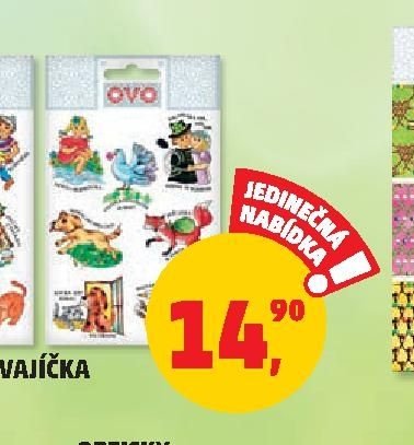 OBTISKY NA VAJÍČKA OVO