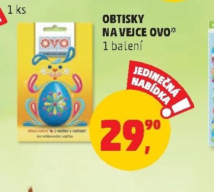 OBTISKY NA VEJCE OVO