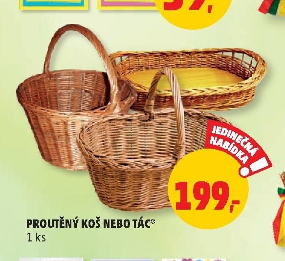 PROUTĚNÝ KOŠ NEBO TÁC