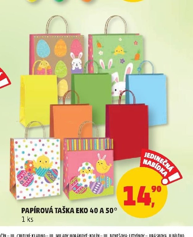 PAPIROVÁ TAŠKA EKO 40 A 50