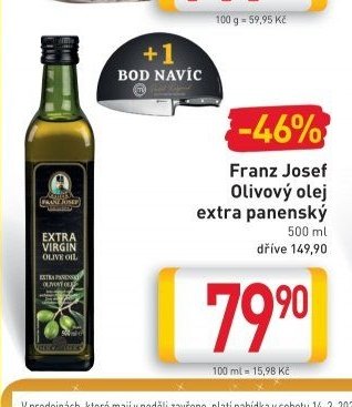 Franz Josef Olivový olej extra panenský