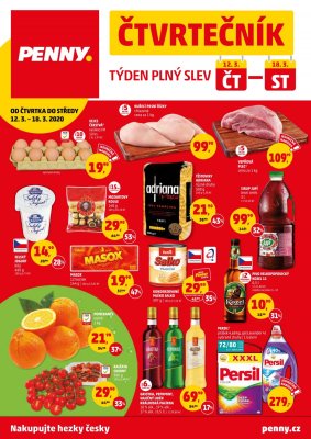 akční leták Penny Market 12.3.2020-18.3.2020