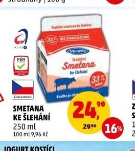 SMETANA KE ŠLEHÁNÍ