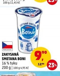 ZAKYSANÁ SMETANA BONI