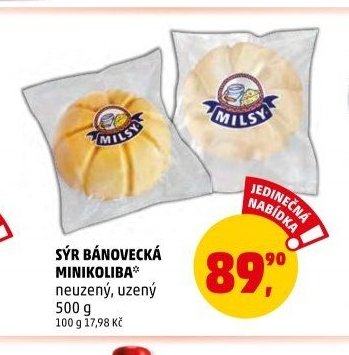 SÝR BÁNOVECKÁ MINIKOLIBA